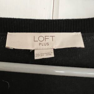 Loft plus size light weight top